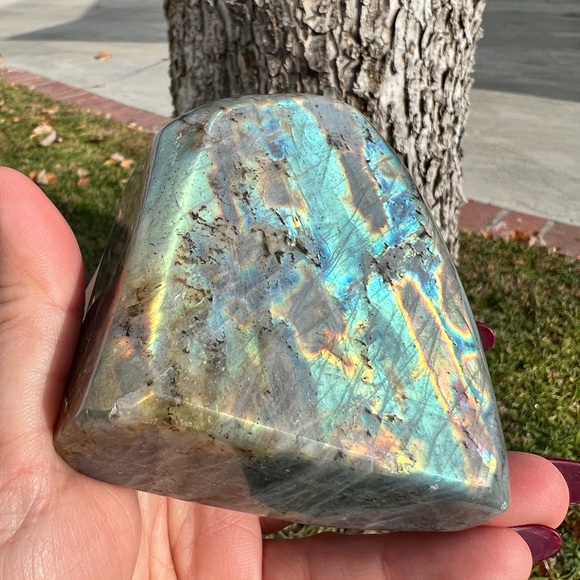 Labradorite Free Form Mix Color - Blue Base Flash - Picture 4 of 5